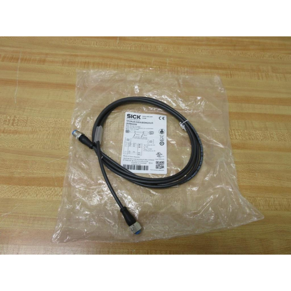 Sick YF2A15-020UB5M2A15 Double Ended Cordset YF2A15020UB5M2A15