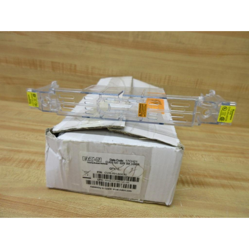 EatonBussmann CVR-RH-60030 Fuse Block Cover CVRRH60030 (Pack of 4)