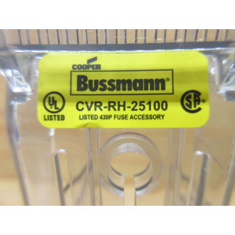 EatonBussmann CVR-RH-25100 Fuse Block Cover CVRRH25100 - New No Box