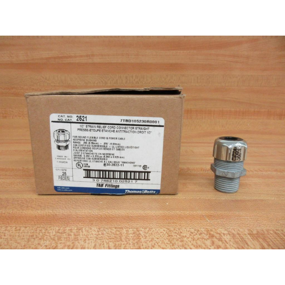 Thomas And Betts 2521 Lug Connector (Pack of 25)