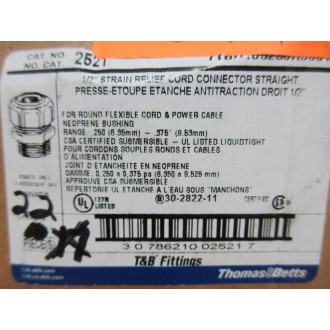 Thomas And Betts 2521 Lug Connector (Pack of 22)