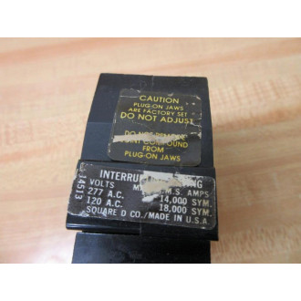 Square D FY14015C Circuit Breaker - Used