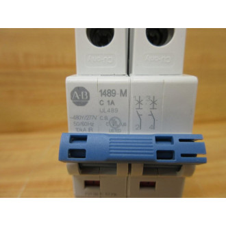 Allen Bradley 1489-M2C010 Circuit Breaker 10 AMP Series D