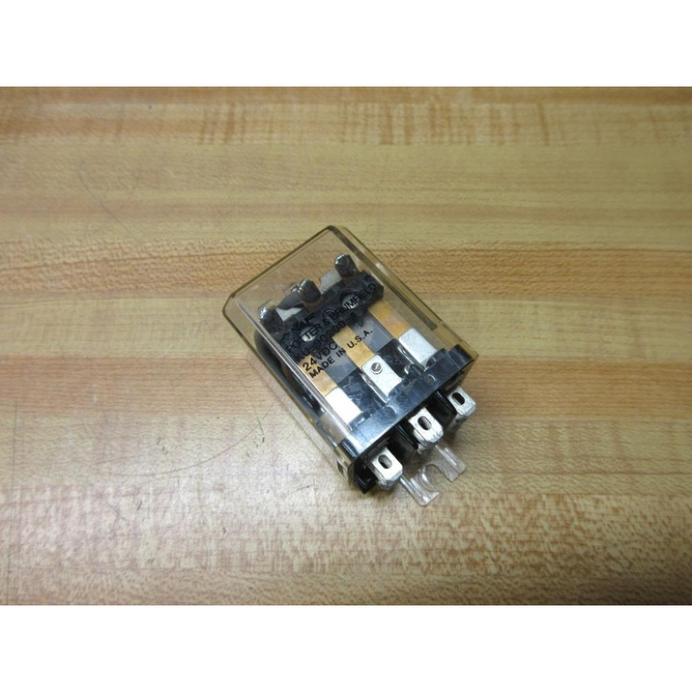 Potter & Brumfield KU-90200-1-24V DC Relay KU-90200-1-24VDC - Used