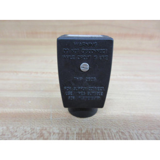 Burkert 2509 Cable Plug 2509-00-0-00-3-3-BCS 137943 - Used