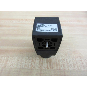 Burkert 2509 Cable Plug 2509-00-0-00-3-3-BCS 137943 - Used