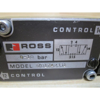 Ross W7017A2331 Dir. Solenoid Valve - Refurbished