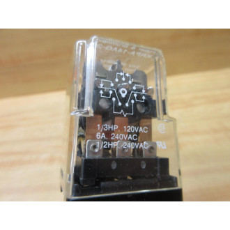Potter & Brumfield KRPA-14AG-24V Relay KRPA14AG24V 13HP - Used
