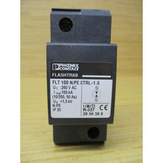 Phoenix Contact FLT 100 NPE CTRL-1.5 Surge Suppressor FLT100NPECTRL15 - Used