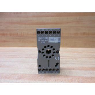 Kuhnke Z396 Relay Socket - Used