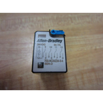 Allen Bradley 700-HC24Z24-3-4-24V DC Relay 700-HC24Z24-3-4-24VDC Series D - New No Box