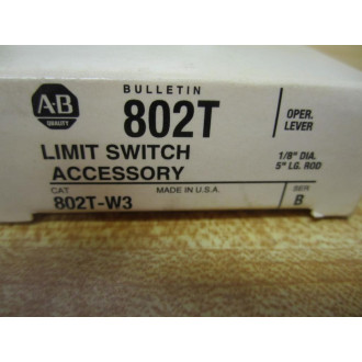 Allen Bradley 802T-W3 Lever Arm 802TW3 Series B