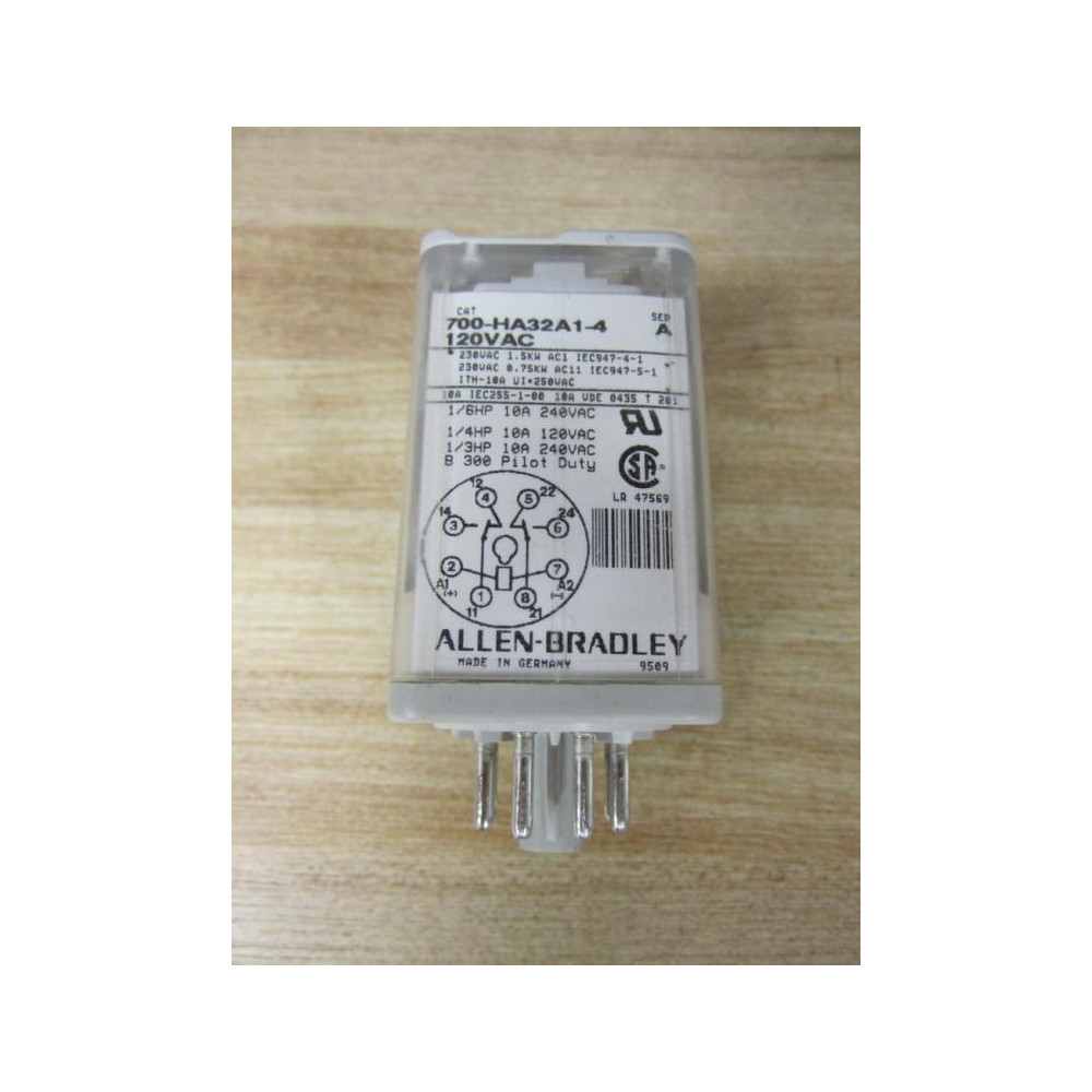 Allen Bradley 700-HA32A1-4-120V AC Relay 700-HA32A1-4-120VAC Series A - New No Box