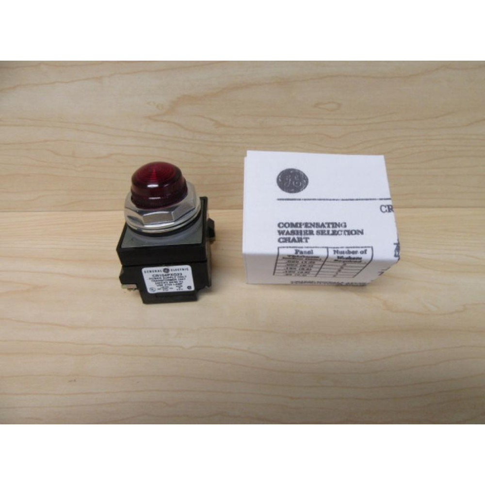 General Electric CR104PXG23 Transformer Light Socket Red - New No Box