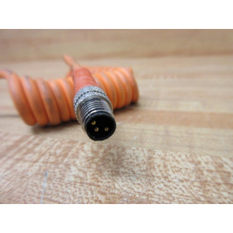 Lumberg Automation RSMV 3-RKMWVLED A 3-S3631 Coiled Clutch Cord - New No Box