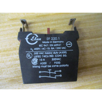 Elan Schmersal EF220.2 Contact Block - Used
