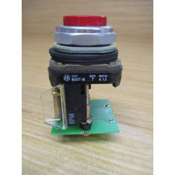 Allen Bradley 800T-B6D2Z3 Push Button W Quick Connect Board