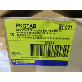 Square D PKGTAB rounding Bar Insulator Kit (Pack of 10)
