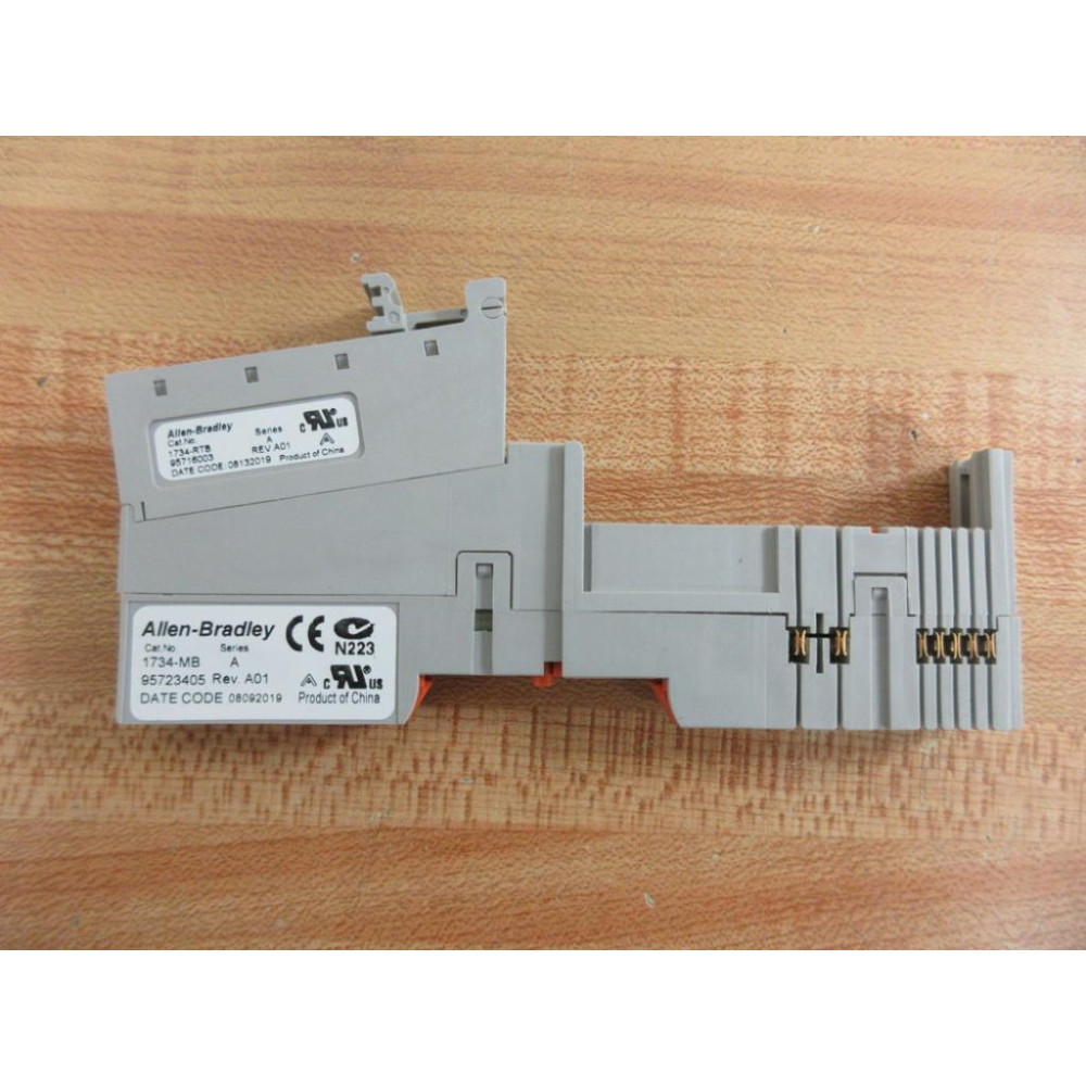 Allen Bradley 1734-MB IO Mounting Base 1734MB With 1734-RTB - New No Box