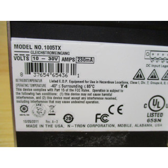 Red Lion Controls 1005TX N-Tron Ethernet Switch - New No Box