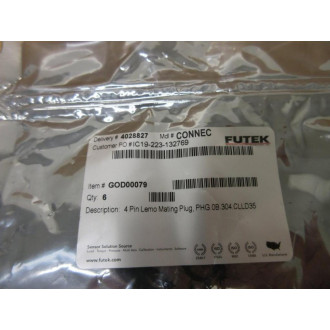 Futek GOD00079 Lemo Mating Plug (Pack of 6)