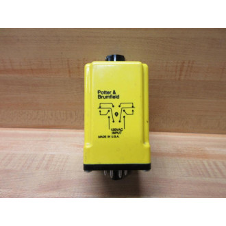 Potter & Brumfield CSJ-38-70010 Voltage Sensing Relay CSJ3870010 - Used