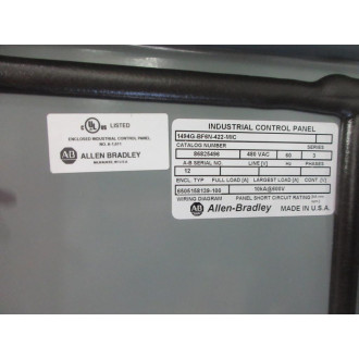 Allen Bradley 1494G-BF6N-422-MIC Enclosed Disconnect MIC-1494-B6