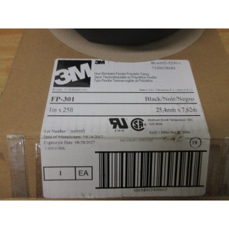 3M FP-301 Heat Shrink Tubing FP-301-1-25'