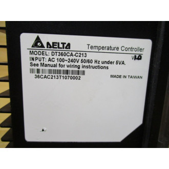 Delta DT360CA-C213 Temperature Controller DT360CAC213 - Used
