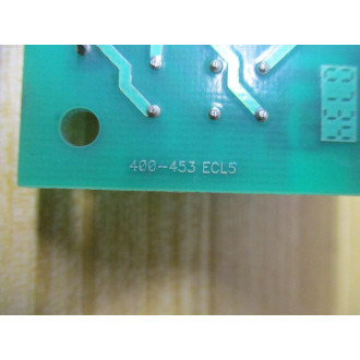 Unico 318062.011 Circuit Board 400-453 ECL5 - Used