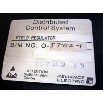 Reliance Electric 0-57412-1 57412 Field Regulator Module O-57412-1 - Used