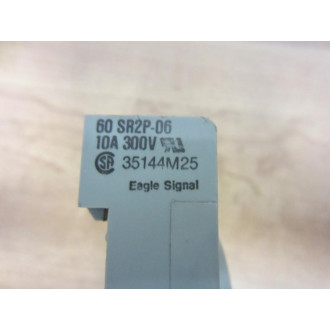 Eagle Signal 60SR2P-06 Relay Socket 60SR2P06 - Used