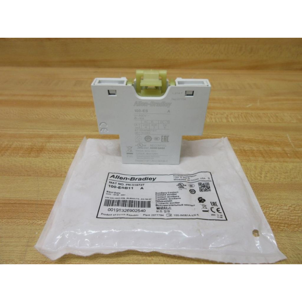 Allen Bradley 100-ESB11 Auxiliary Contact 100ESB11