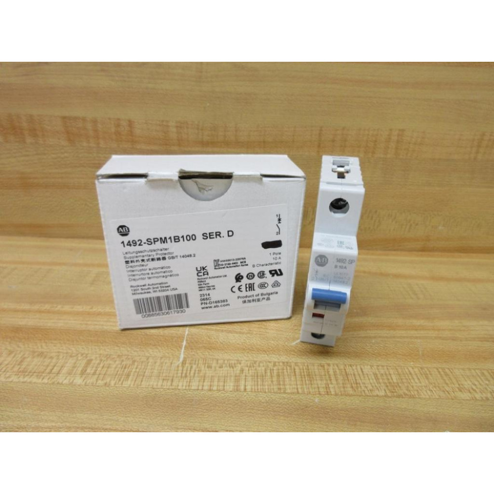 Allen Bradley 1492-SPM1B100 Supplementary Protector 1492SPM1B100