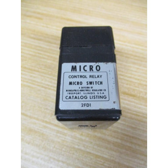 Micro Switch 2FD1 Honeywell Control Relay Black
