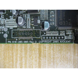 Avocent 700-318-001 Circuit Board 610-205-004 - Used