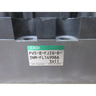 CKD PV5-8-FJIG-D-3NM-FL149966 Solenoid Valve PV58FJIGD3NMFL149966