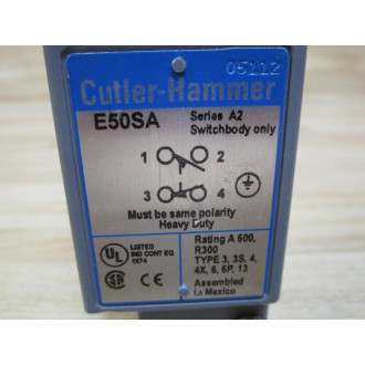 Cutler Hammer E50SA Eaton Limit Switch Body