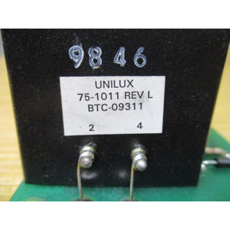 Unilux 75-1011 Circuit Board 751011 - Used