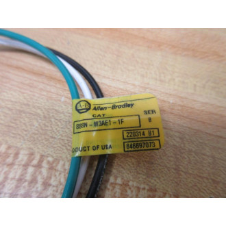 Allen Bradley 888N-M3AE1-1F Receptacle 888NM3AE11F
