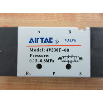 Airtac 4V230C-08 Solenoid Valve 4V230C08 - New No Box