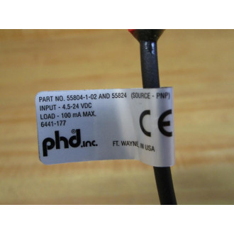 PHD 55824 Hall Effect Switch 55824 - New No Box