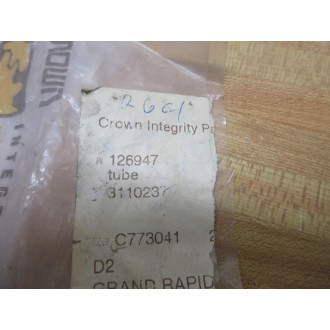Crown Integrity 126947 Tube