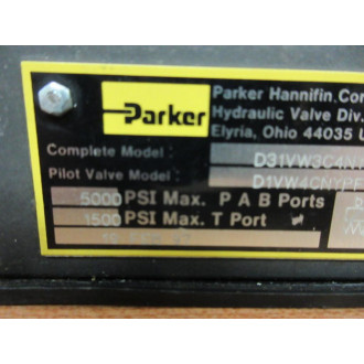 Parker  Hannifin D31VW3C4NYPF7 Valve - New No Box