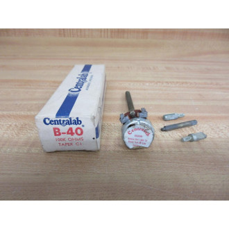 Centralab B-40 Potentiometer B40