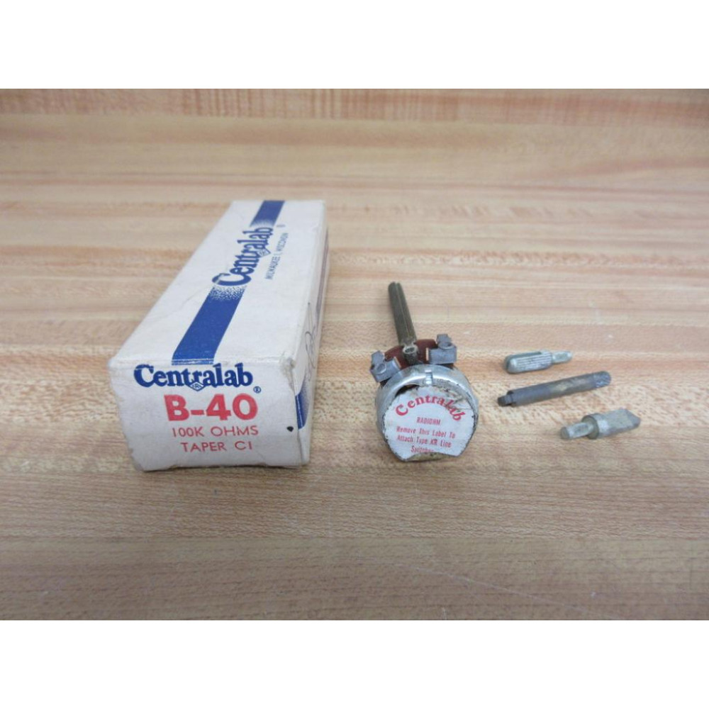 Centralab B-40 Potentiometer B40
