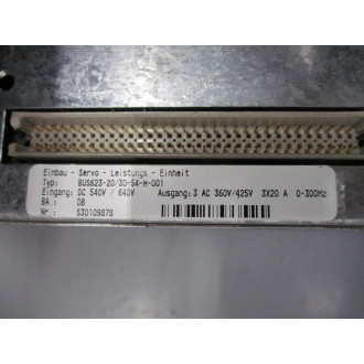 Baumuller BUS623-2030-54-M-001 Servo Drive BUS623203054M001 - Used