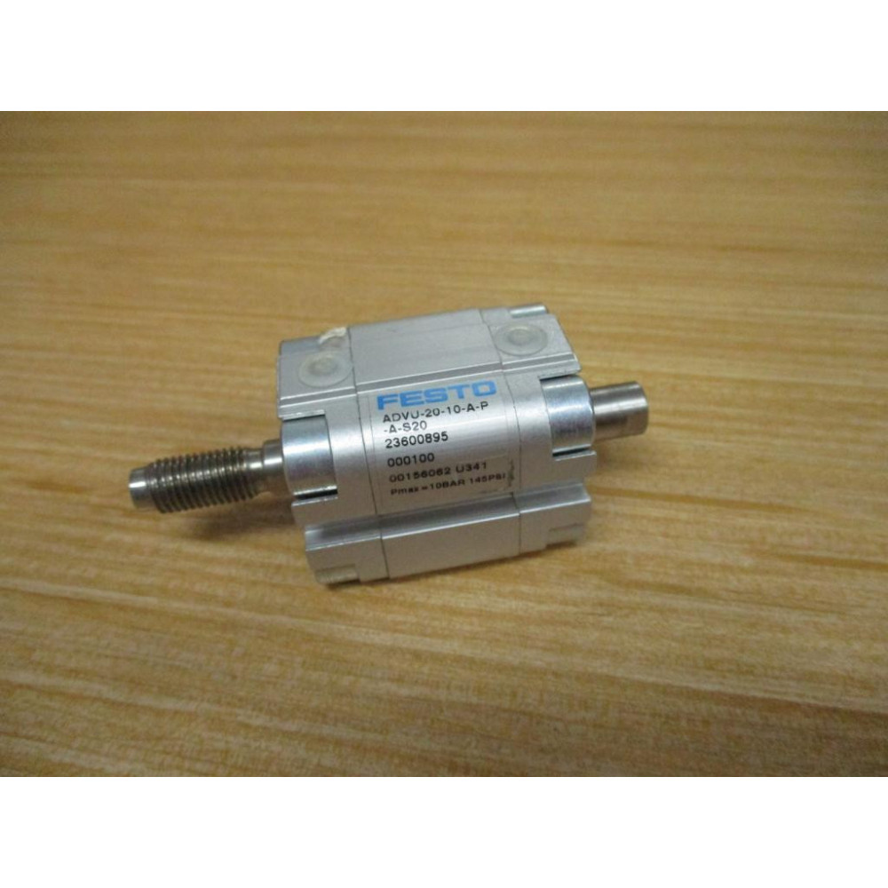 Festo ADVU-20-10-A-P-A-S20 Compact Cylinder 23600895 - New No Box