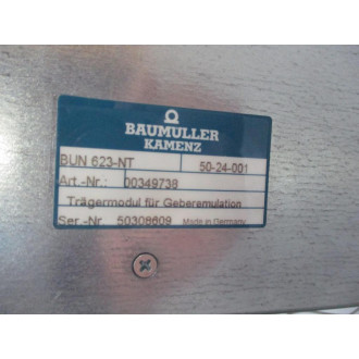Baumuller BUN623-NT Control Unit 00349738 - Used