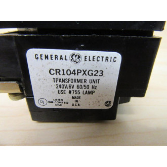 General Electric CR104PXG23 Transformer Light Socket Amber - Used